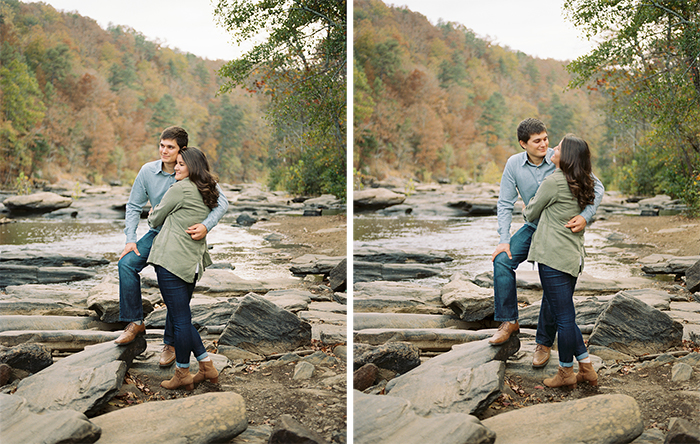 Sweetwater Creek Engagement Session