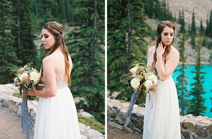 Moraine Lake Bridal Portraits