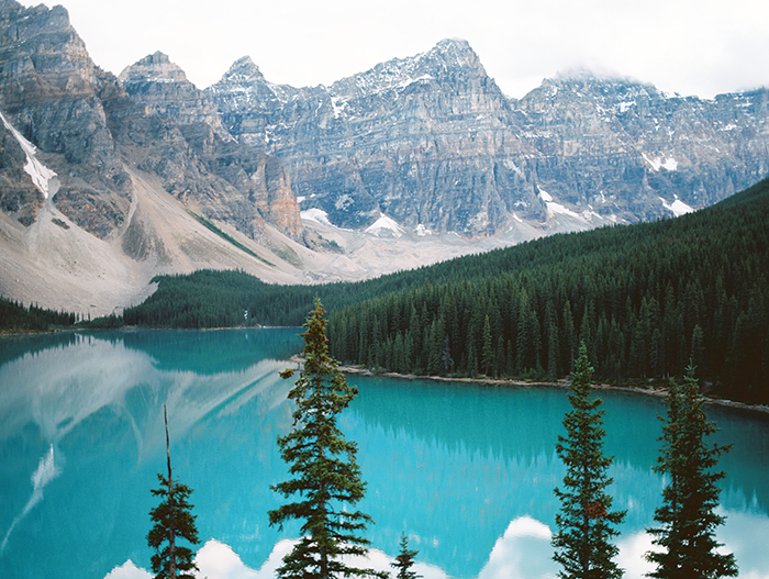 Moraine Lake Bridal Portraits