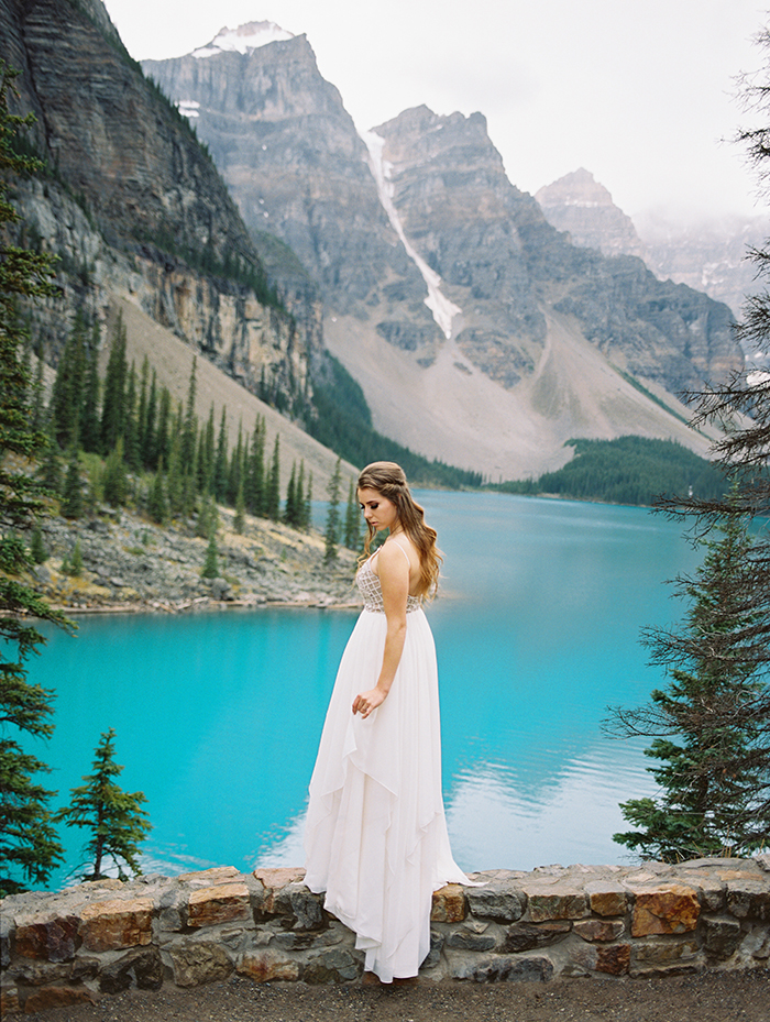 Moraine Lake Bridal Portraits