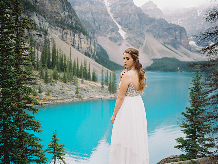 Moraine Lake Bridal Portraits