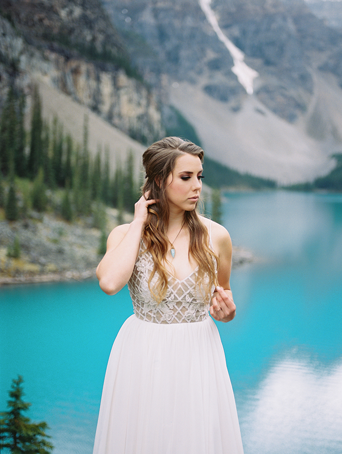 Moraine Lake Bridal Portraits