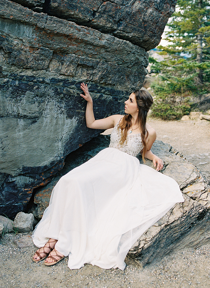 Moraine Lake Bridal Portraits