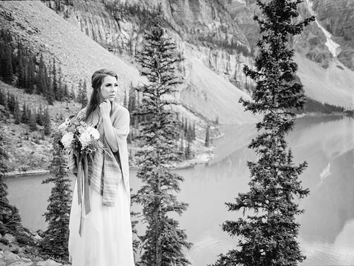 Moraine Lake Bridal Portraits