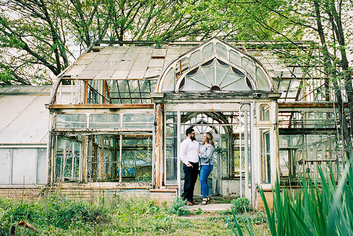 Greenhouse Engagement Session