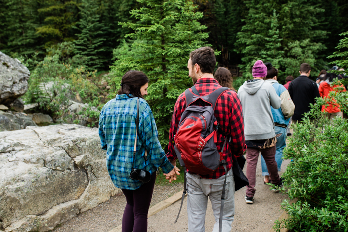 Engagement Session at Moraine Lake