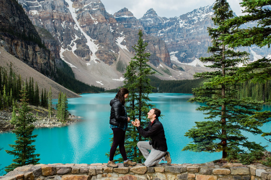 Moraine Lake Engagement Session