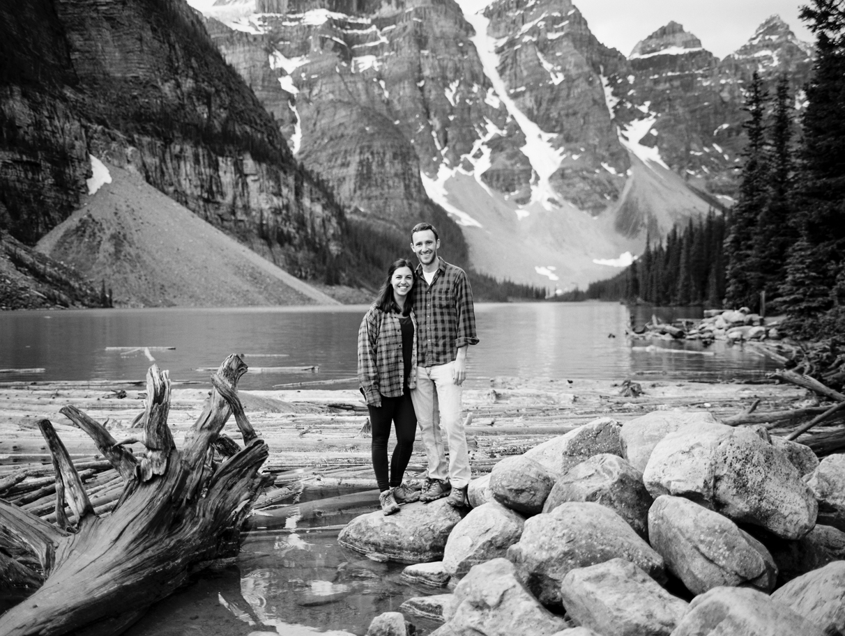 Moraine Lake Engagement Session