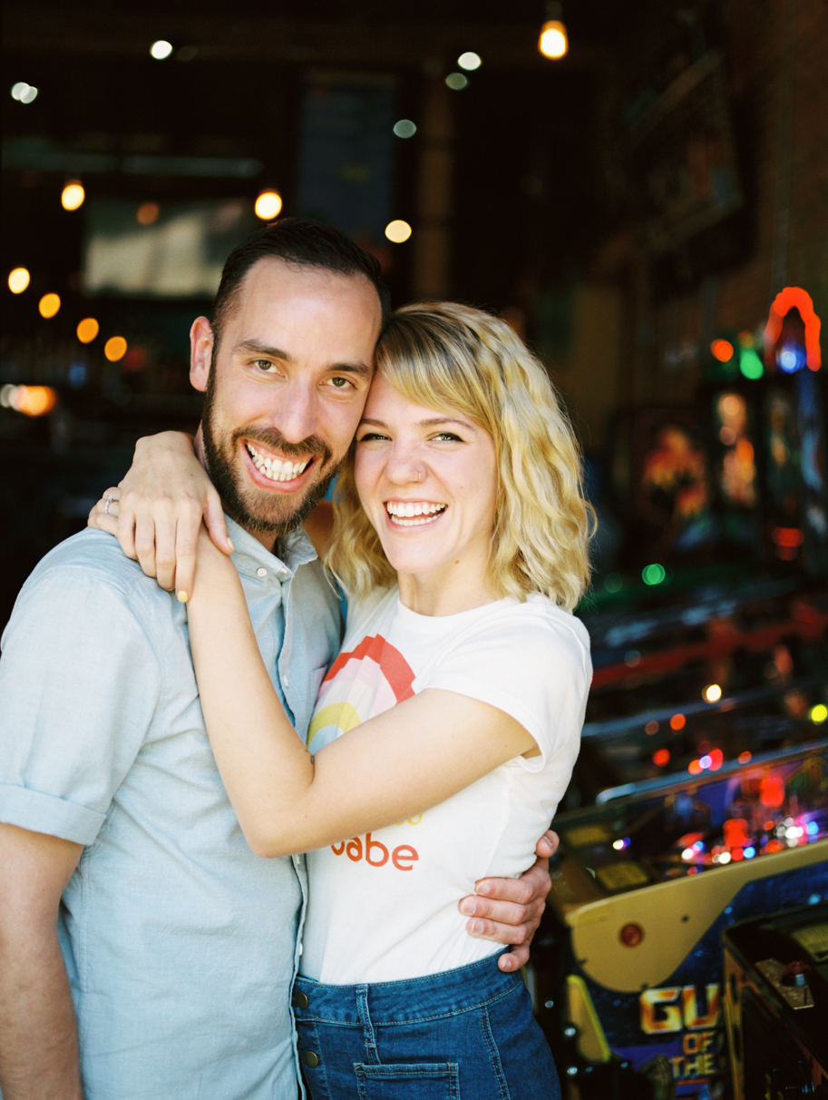 Raleigh Film Engagement Session