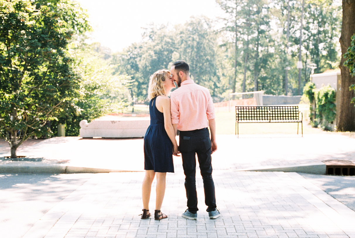 Raleigh Film Engagement Session