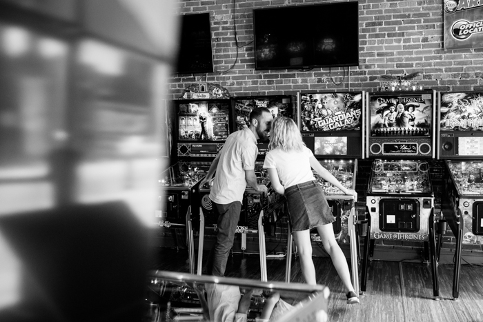 Boxcar Barcade Engagement Session