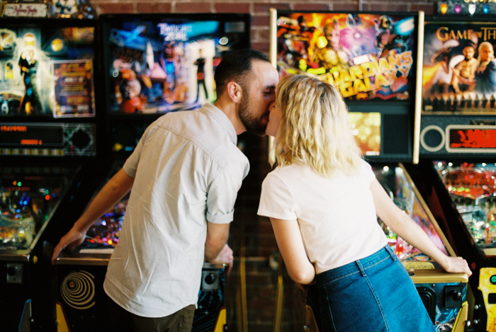 Boxcar Barcade Engagement Session