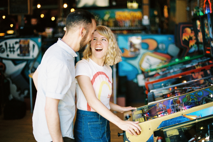 Boxcar Barcade Engagement Session