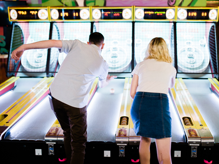 Boxcar Barcade Engagement Session