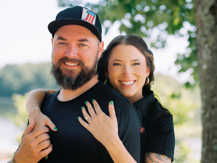 Atlanta Motorcycle Engagement Session