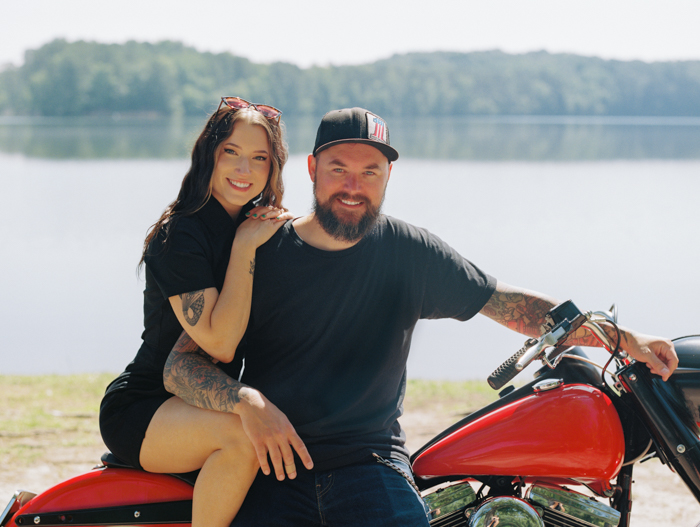 Motorcycle Engagement Session