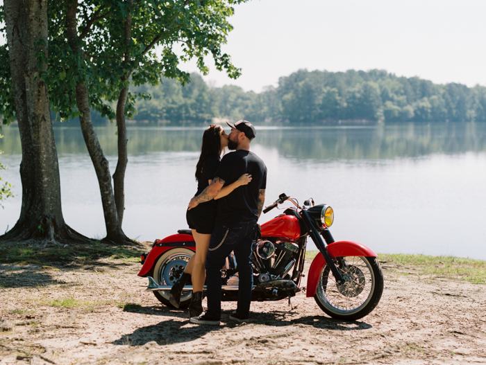 Atlanta Motorcycle Engagement Session