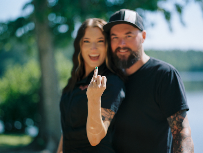 Atlanta Motorcycle Engagement Session