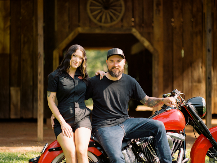 Motorcycle Engagement Session