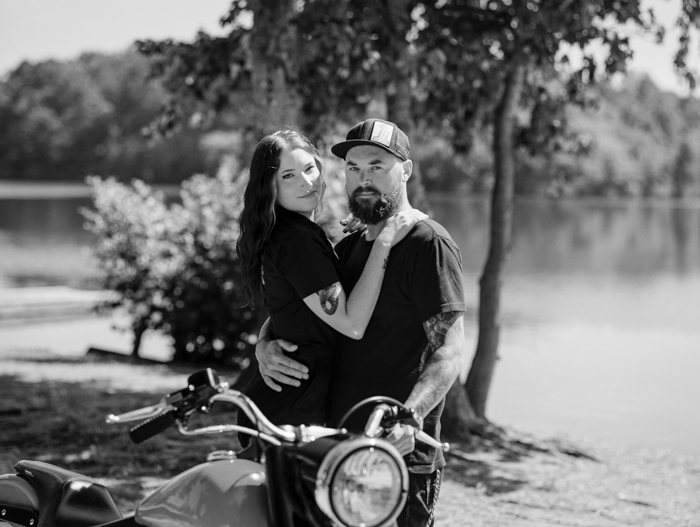 Atlanta Motorcycle Engagement Session