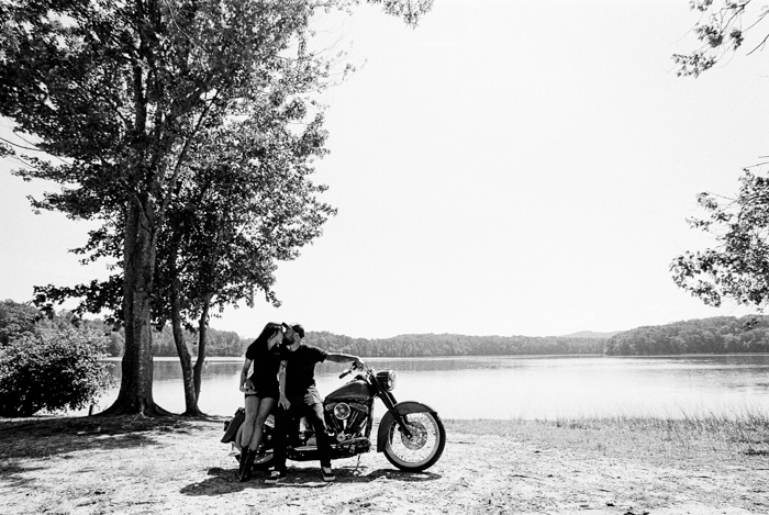 Atlanta Motorcycle Engagement Session