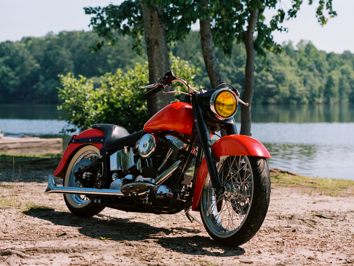 Atlanta Motorcycle Engagement Session