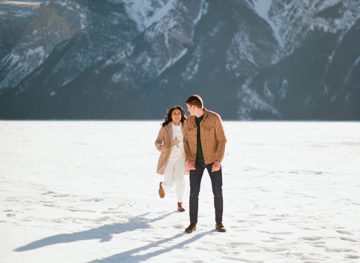 Lake Minnewanka Engagement