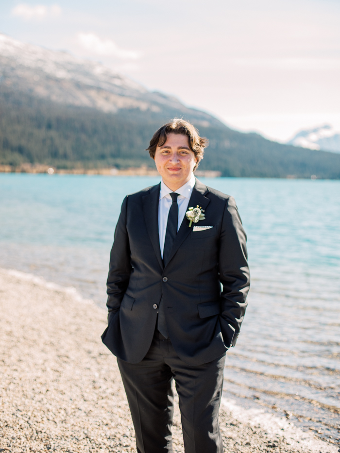 Banff Groom Portrait