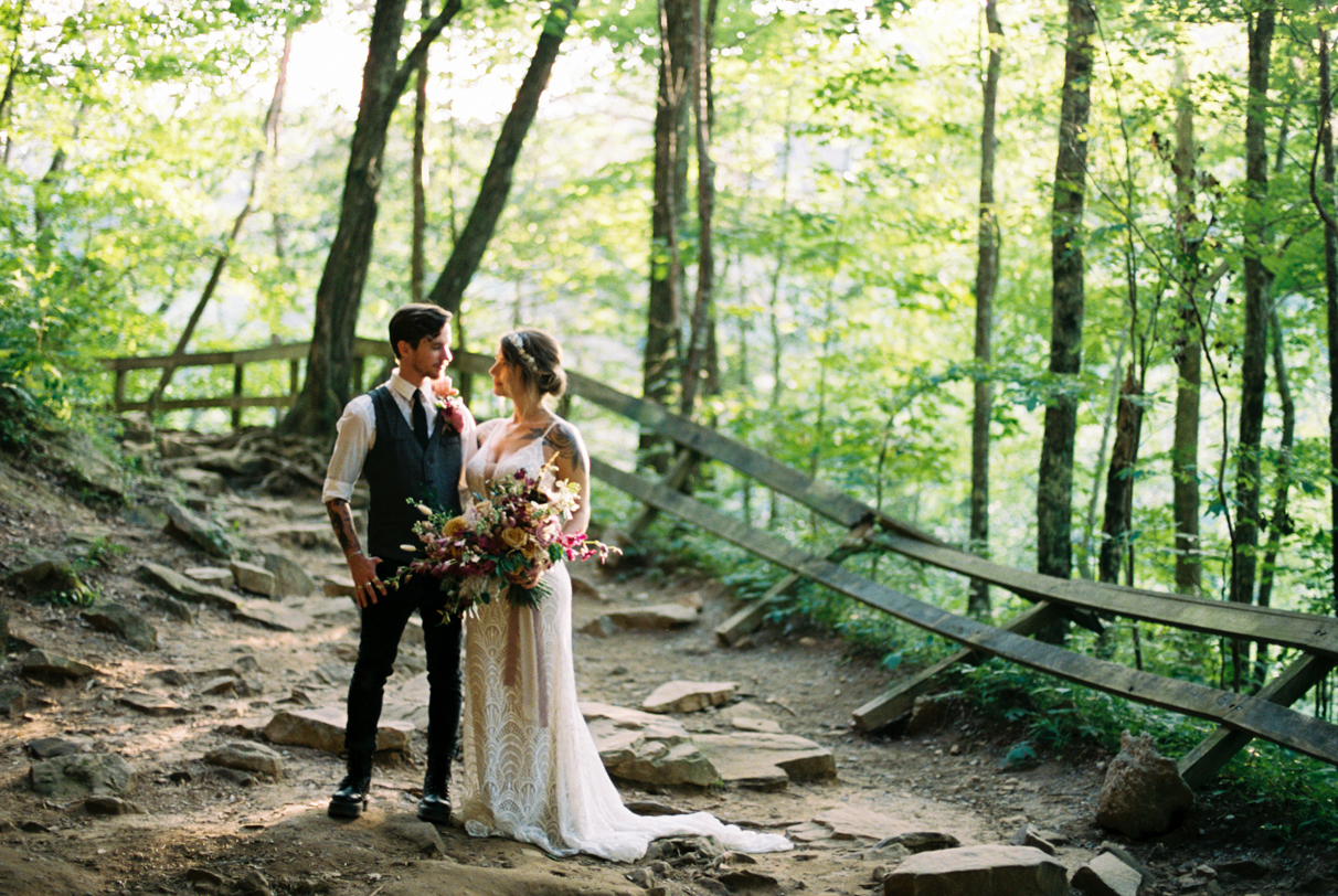 Cloudland Canyon Elopement
