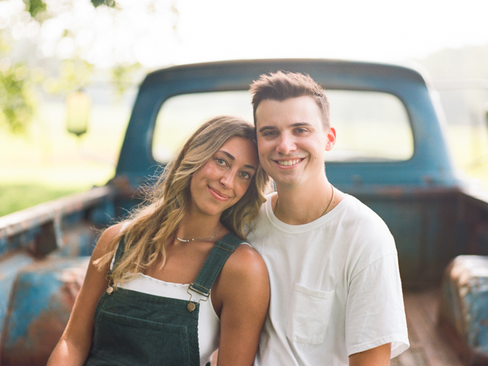 Summer Engagement Photos on Film