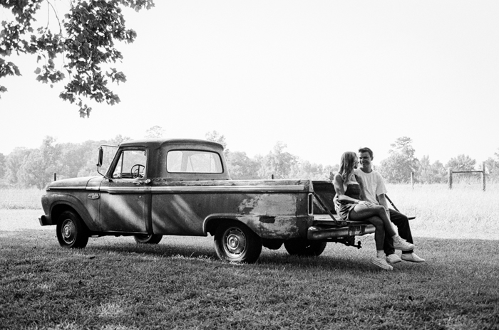 Summer Engagement Photos on Film