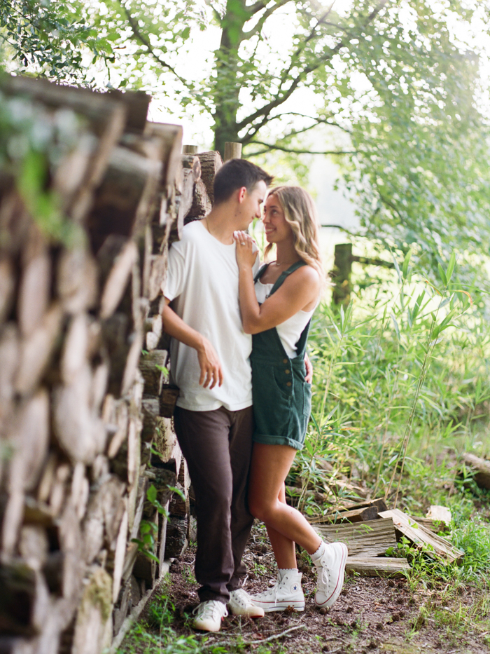 Summer Engagement Photos on Film