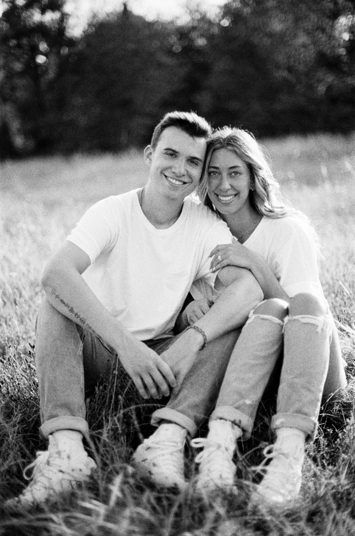 Summer Golden Hour Couple Portraits