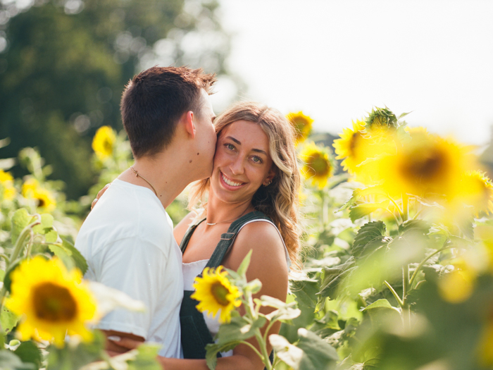 Georgia Sunflower Engagement Session