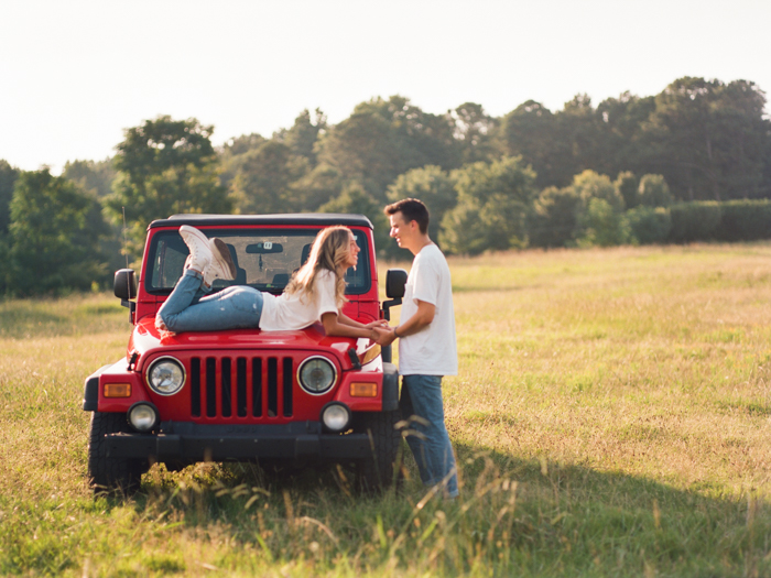 Jeep Engagement Photos
