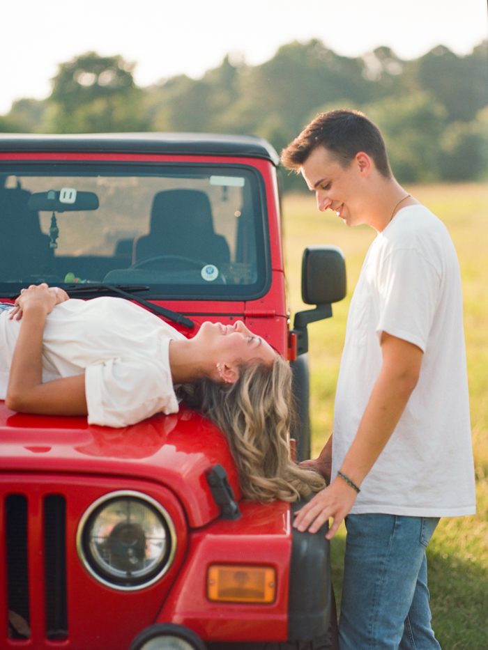 Jeep Engagement Photos
